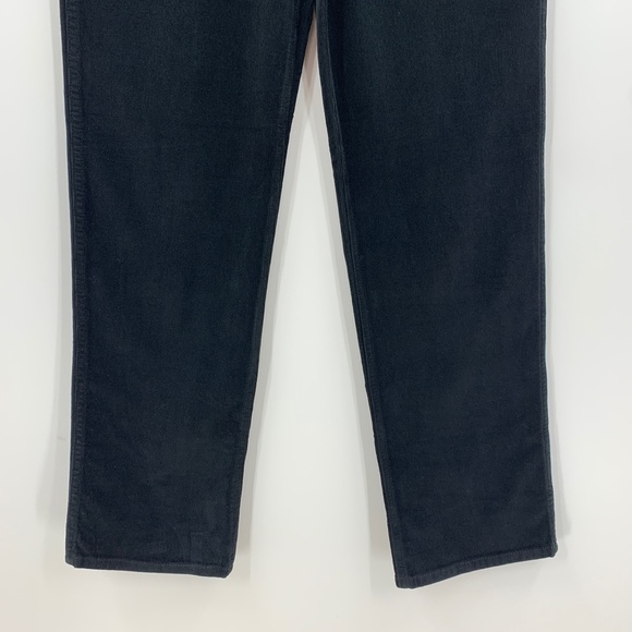 J. Crew High-Rise '90s Classic Straight Corduroy Pants in Black Sz 26 - Picture 4 of 13